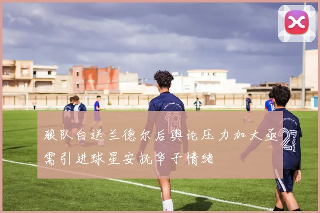 狼队白送兰德尔后舆论压力加大亟需引进球星安抚华子情绪